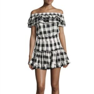 MISA Los Angeles gingham dress